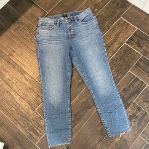 J Crew Factory 9” Mid Rise Skinny Jean Size 29